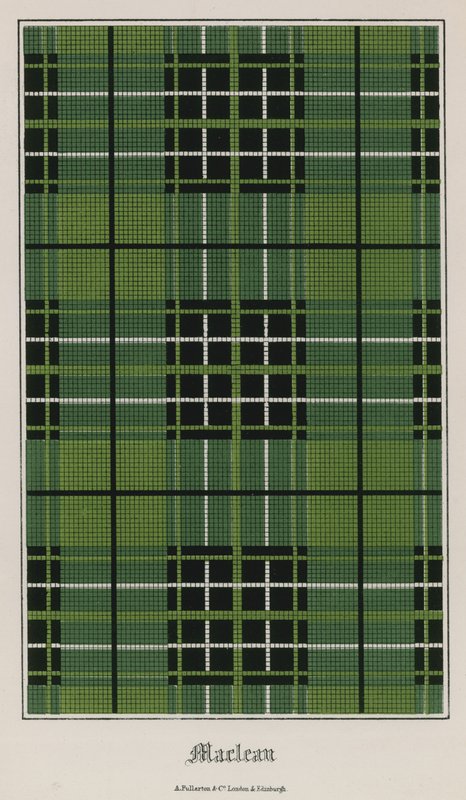 Clan Maclean的格子呢 作者 英语学校