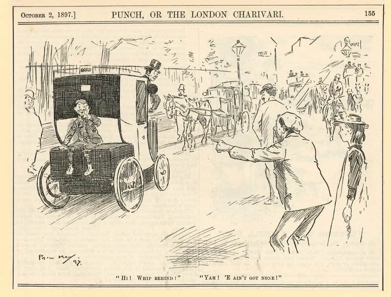 出租车 - 电动，1897 作者 英语学校