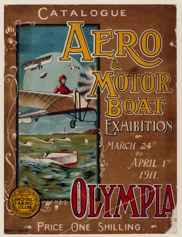 1911年奥林匹亚航空和机动船展 作者 英语学校