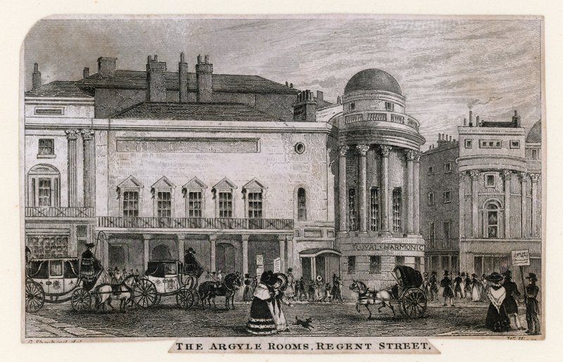 Argyle Rooms，Regent Street 作者 英语学校