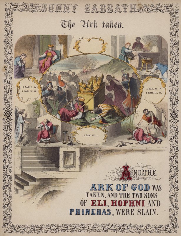 The Ark taken (coloured engraving) 作者 英语学校
