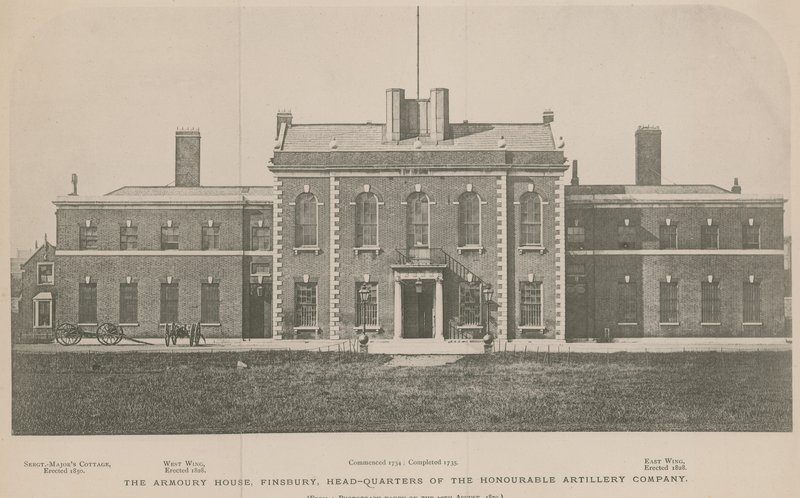 军械库，Finsbury，荣誉炮兵公司总部 作者 英语学校