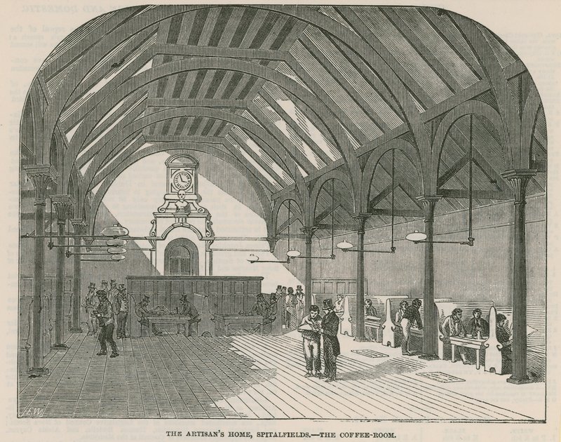 工匠之家，Spitalfields  - 咖啡厅 作者 英语学校