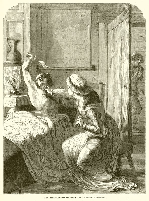 Charlotte Corday对马拉特的暗杀 作者 英语学校