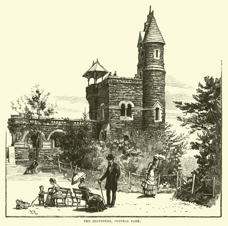 Belvedere，中央公园 作者 英语学校