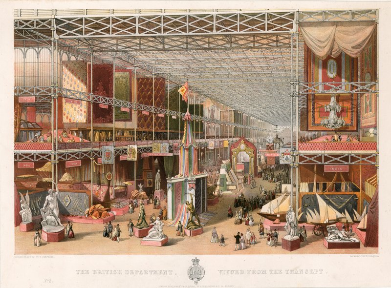 从1851年的Transept大展览看英国部门 作者 英语学校