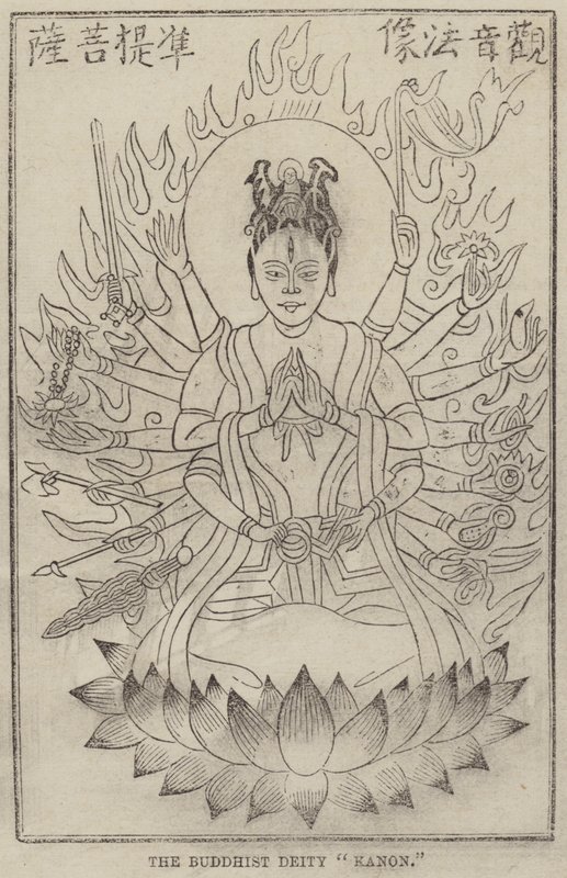 佛像“观音”（雕刻） 作者 英语学校