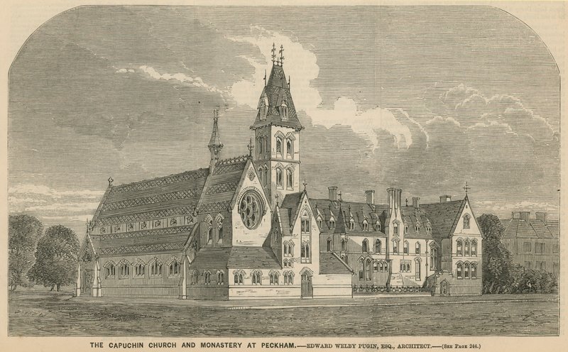 Capuchin教堂和Peckham的修道院 作者 英语学校