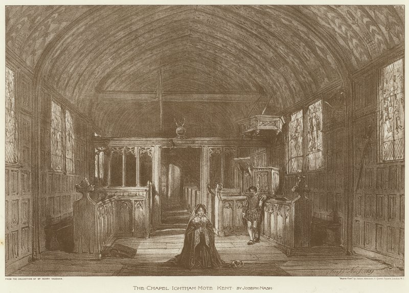教堂，Ightham Mote，肯特 作者 英语学校