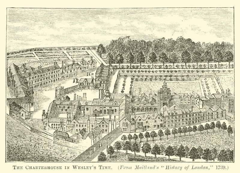 Wesleys时代的Charterhouse 作者 英语学校