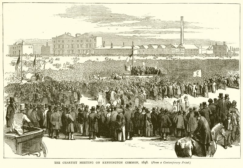关于肯宁顿共同的宪章会议，1848年 作者 英语学校