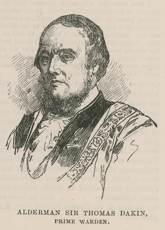 城市公会：鱼贩公司：Alderman Sir Thomas Dakin，Prime Warden 作者 英语学校
