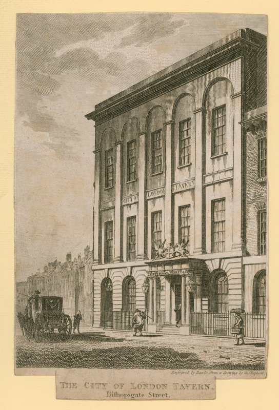 伦敦金融城酒馆，Bishopsgate街 作者 英语学校