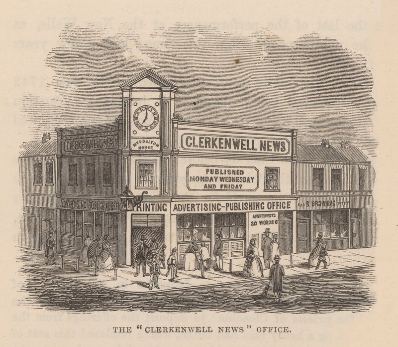Clerkenwell新闻办公室，伦敦Clerkenwell 作者 英语学校