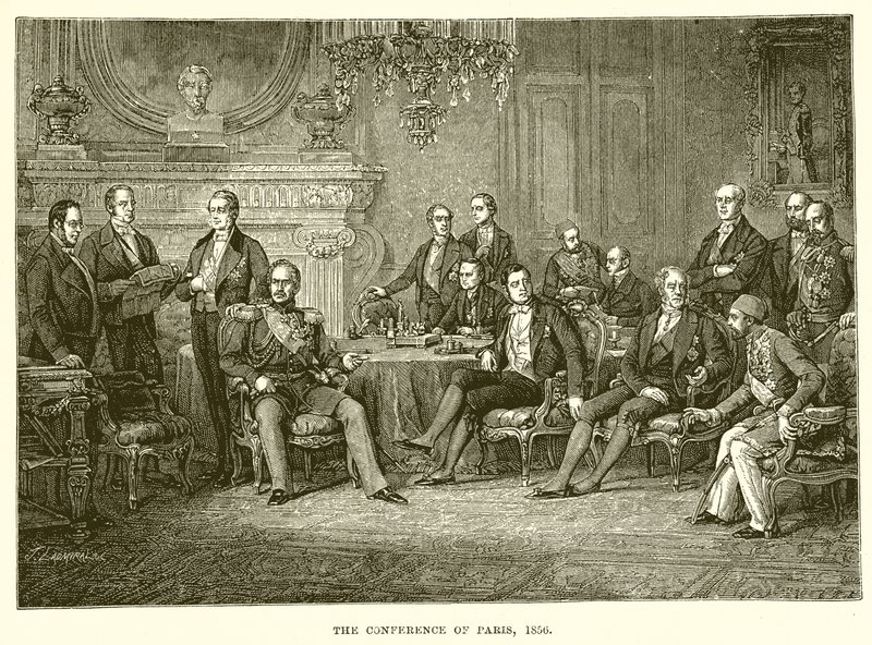 巴黎会议，1856年 作者 英语学校