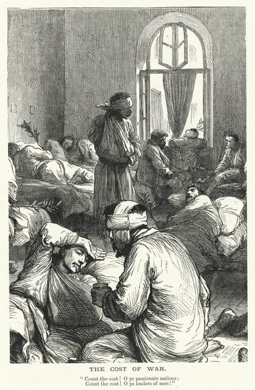 战争的代价（雕版画 作者 英语学校