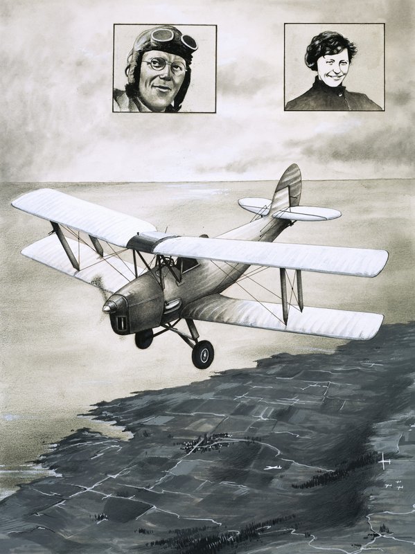 De Havilland Moth 作者 英语学校