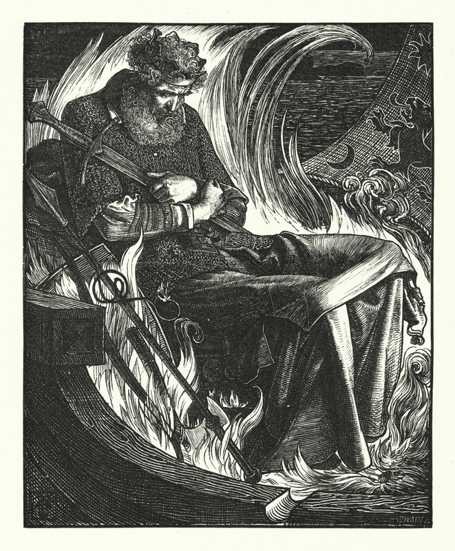 战狼之死（版画） 作者 英语学校