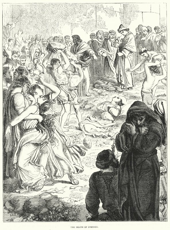 The Death of Stephen (engraving) 作者 英语学校