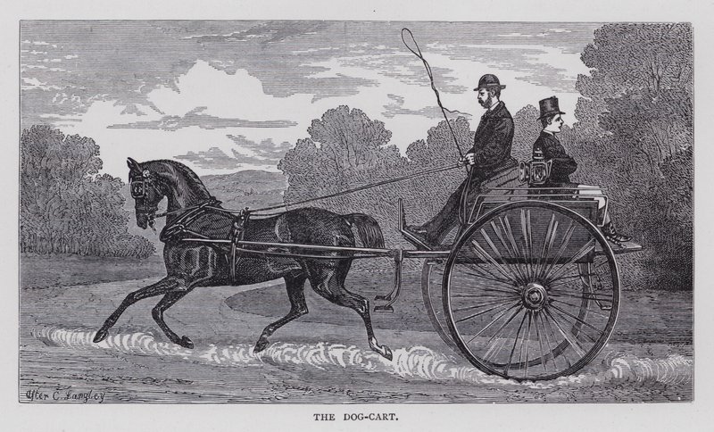 The Dog-Cart (engraving) 作者 英语学校