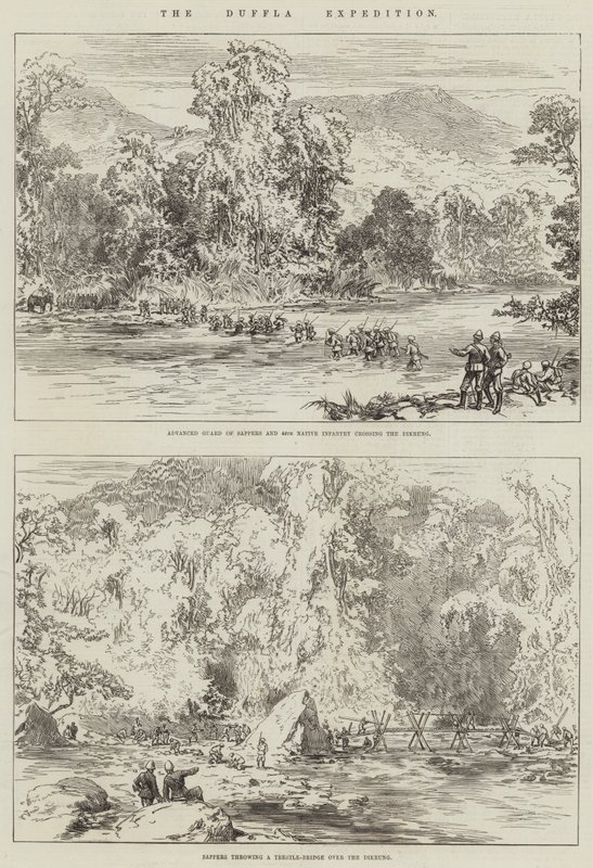 达夫拉探险队（版画） 作者 英语学校