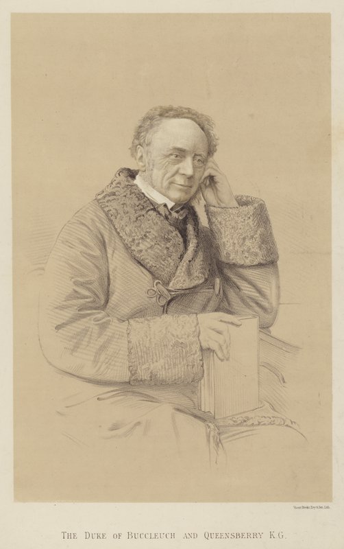 Buccleuch 和 Queensberry 公爵，KG（石版画） 作者 英语学校