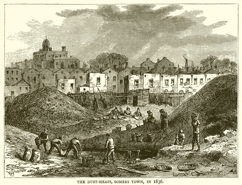 1836年，萨默斯镇的尘埃堆 作者 英语学校