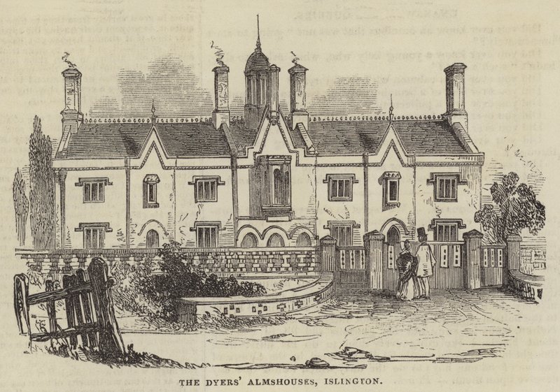 Dyers“Almshouses，Islington 作者 英语学校
