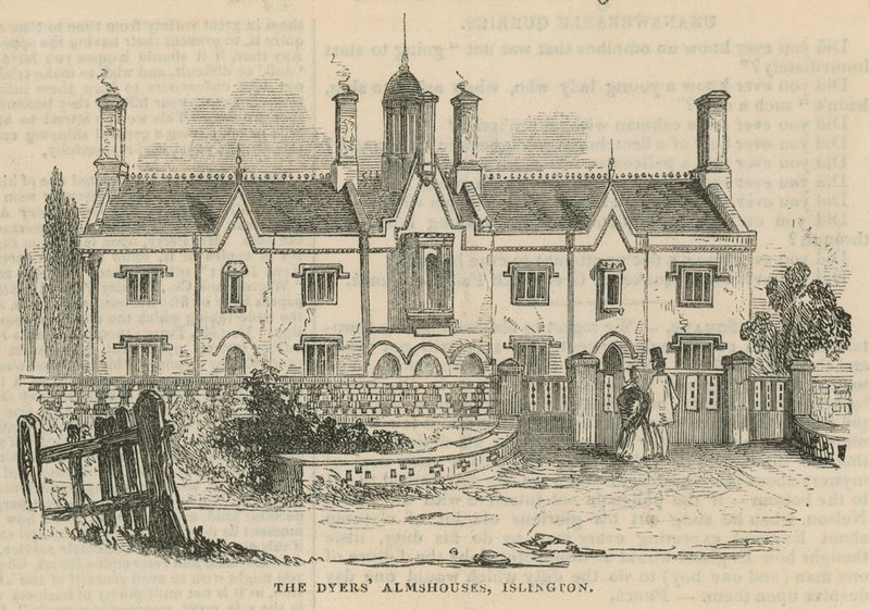 伊斯灵顿的Dyers Almshouses 作者 英语学校