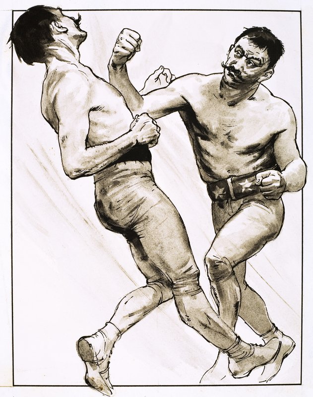 1973年，一个时代的结束，光秃秃的拳击手之王 作者 英语学校