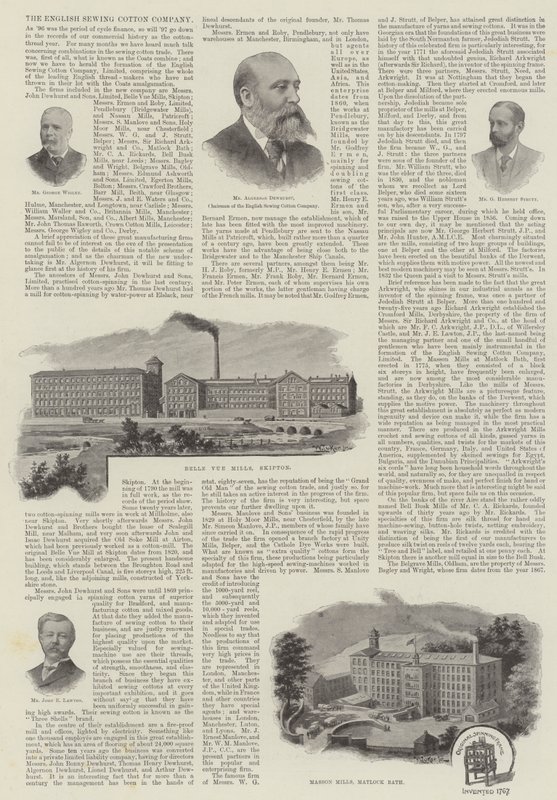 The English Sewing Cotton Company (雕刻) 作者 英语学校