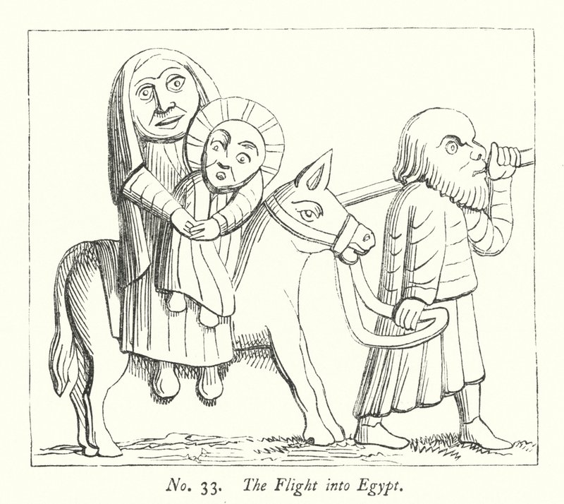 The Flight into Egypt (engraving) 作者 英语学校
