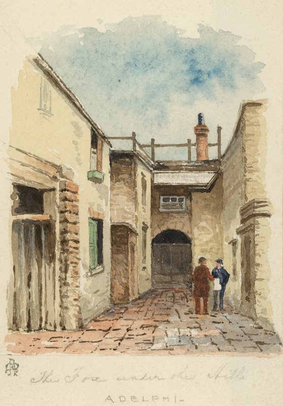 The Fox Under the Hill，Adelphi，London（wc on paper） 作者 英语学校