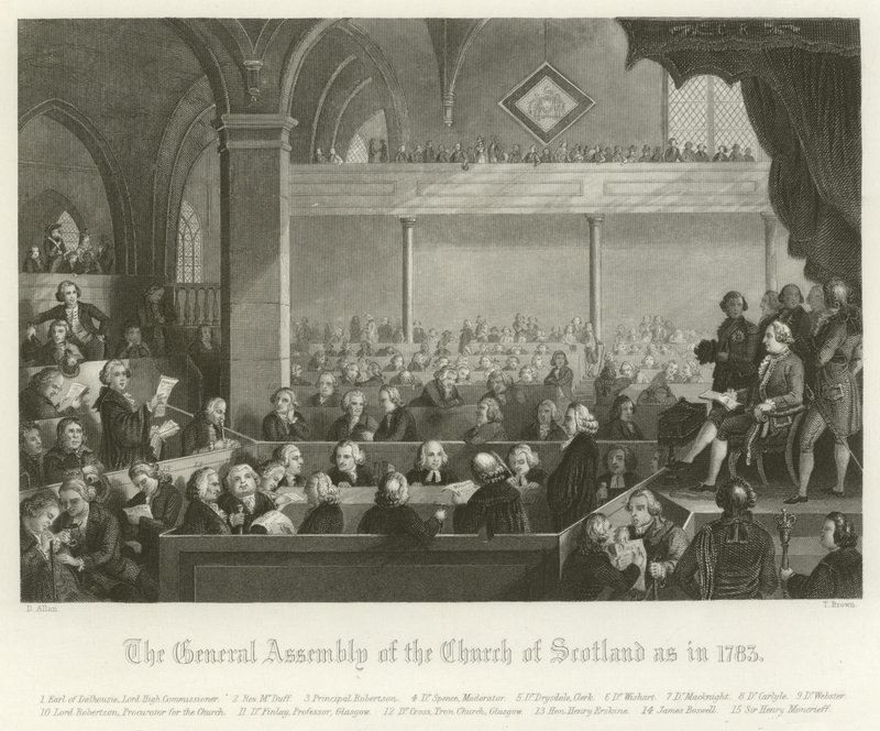 1783年苏格兰教会大会 作者 英语学校