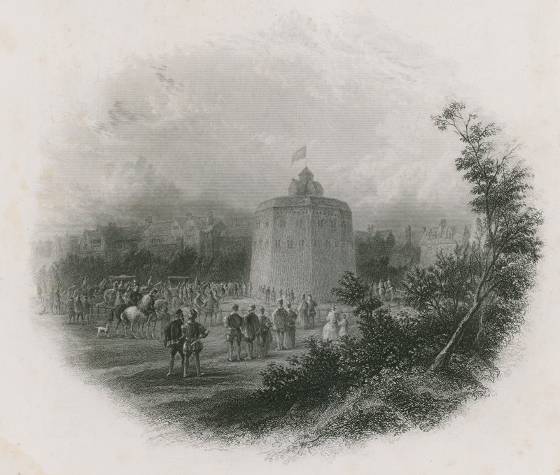 环球剧院，Bankside，1593 作者 英语学校