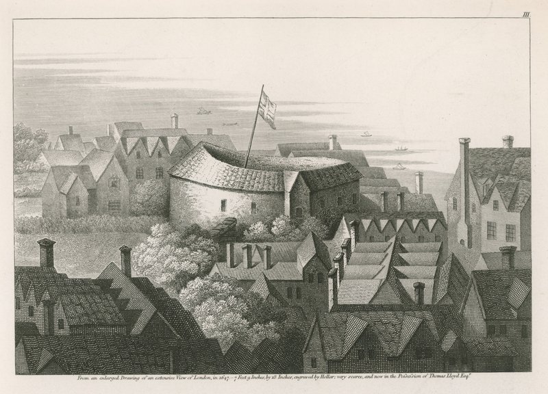 环球剧院，Bankside，Southwark，伦敦 作者 英语学校