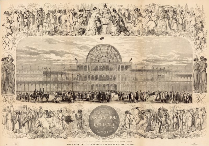 伟大的展览，1851年 作者 英语学校