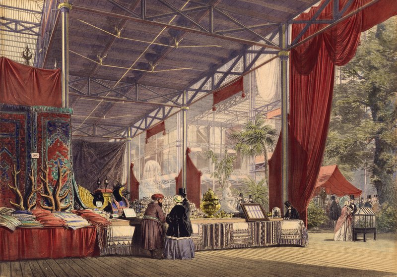 The Great Exhibition 1851, Turkey No 1 (coloured engraving) 作者 英语学校