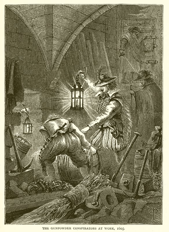 1605年火药阴谋在工作 作者 英语学校