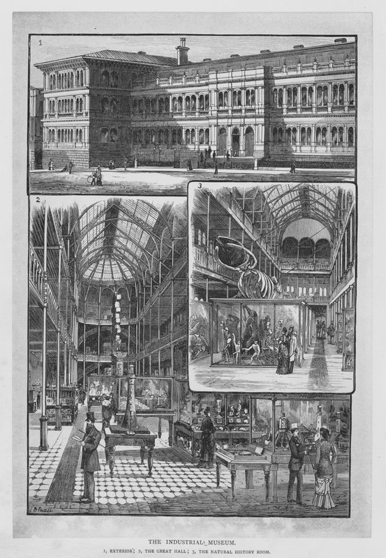 工业博物馆（雕版画 作者 英语学校