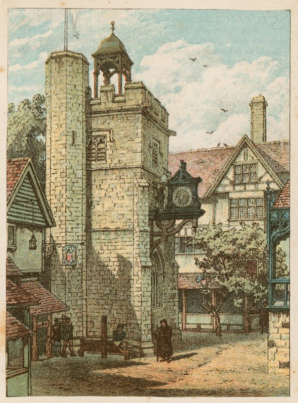 南肯辛顿国际健康展，1884年：全圣器，染色，伦敦 作者 英语学校