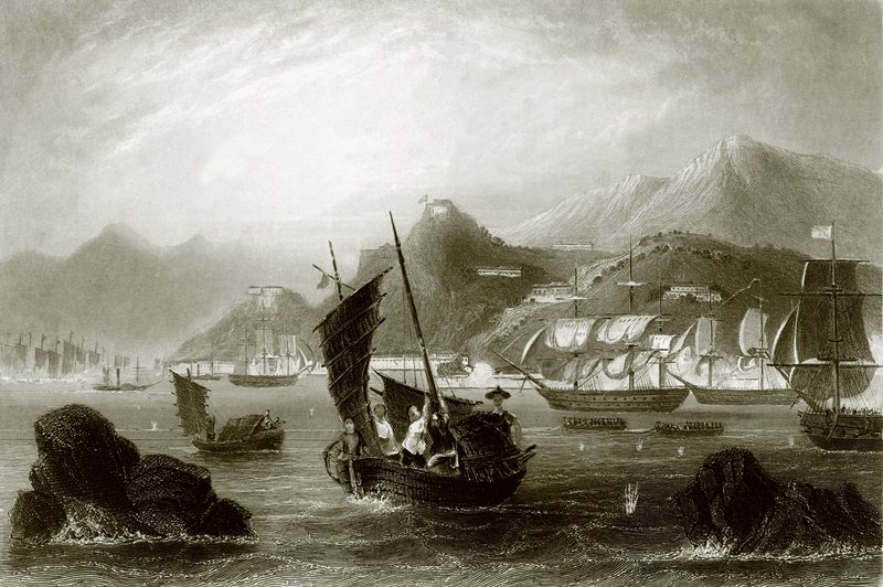 淘金岛，来自&39;佩恩的宇宙&39;，1847年 作者 英语学校