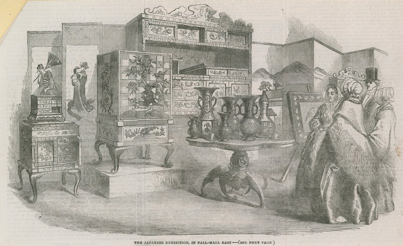 日本展览会，Pall Mall East 作者 英语学校