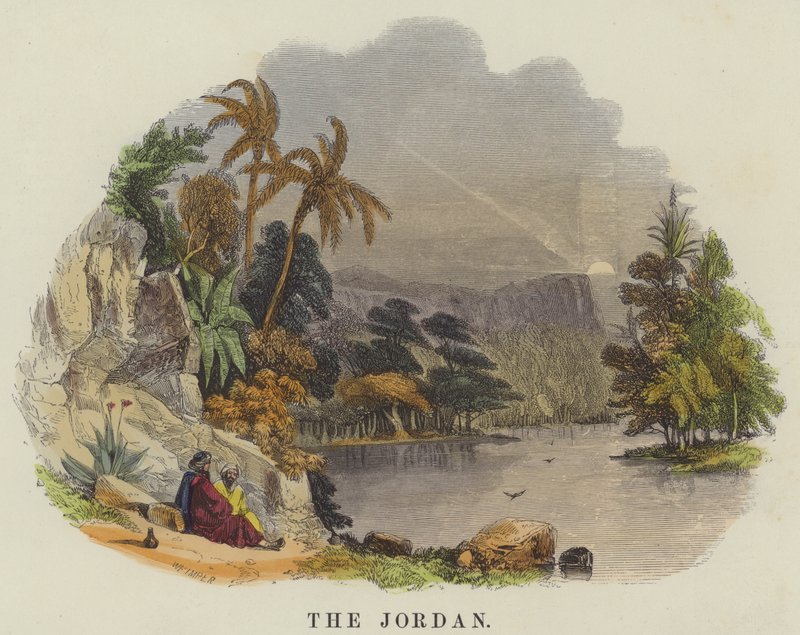The Jordan (coloured engraving) 作者 英语学校