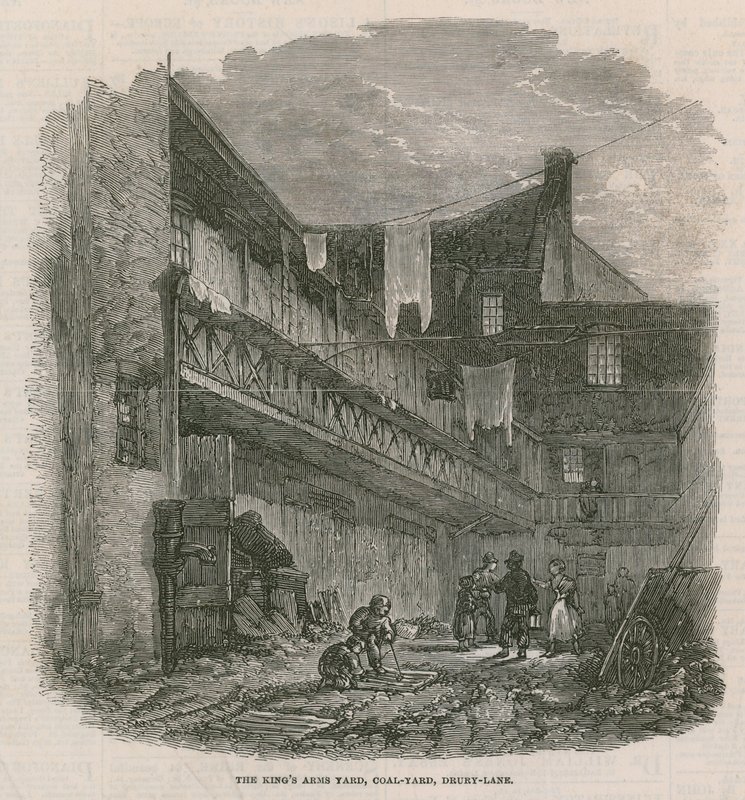 Kings Arms Yard，Coal Yard，Drury Lane 作者 英语学校