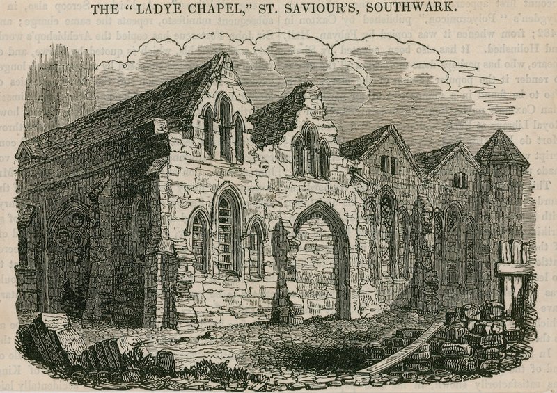 Ladye教堂，St Saviors教堂，Southwark，萨里 作者 英语学校