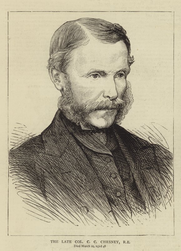 The Late Colonel C C Chesney, RE (engraving) 作者 英语学校