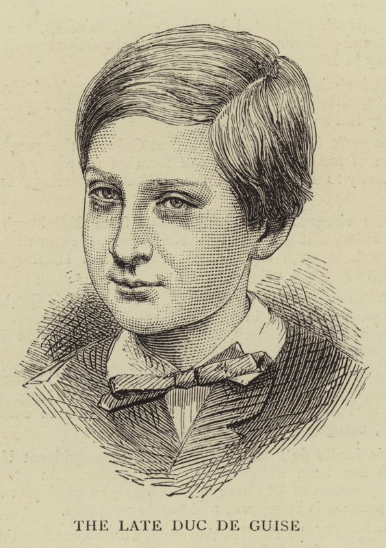 The Late Duc de Guise (engraving) 作者 英语学校