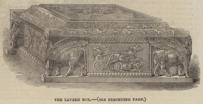 The Layard Box (engraving) 作者 英语学校
