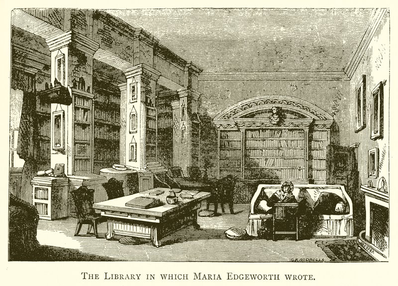 Maria Edgeworth写的图书馆 作者 英语学校